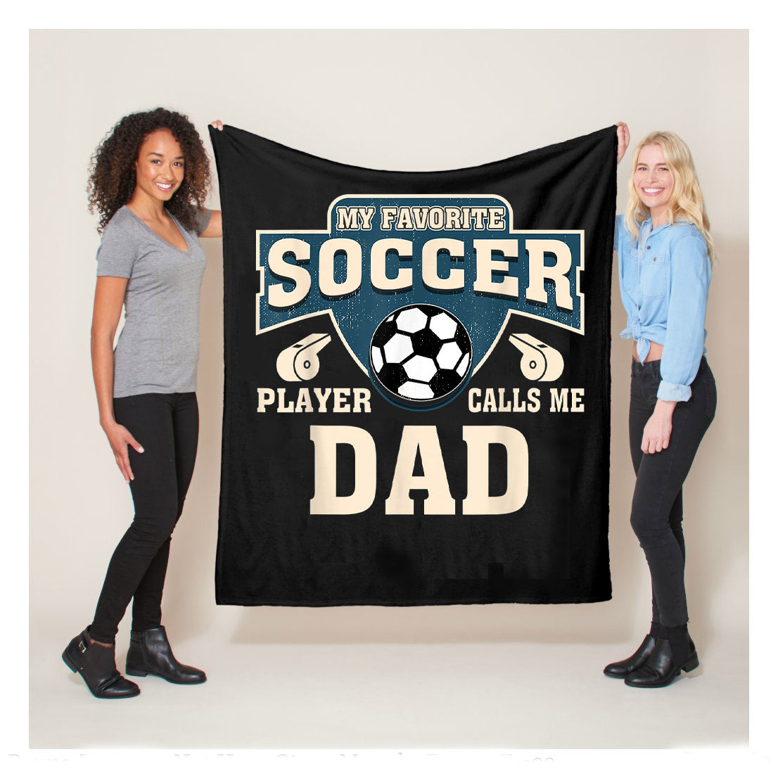 My Favorite Soccer Player Calls Me Dad Fathers Day Sherpa Blanket,  Soccer Blankets, Soccer Gifts, Happy Fathers Day Gift Ideas For Dad