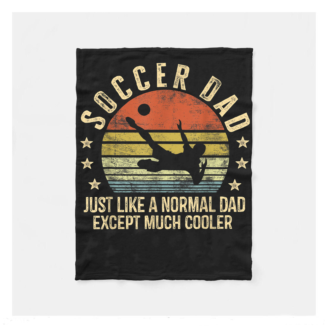 Soccer Dad Just Like Normal Dad Soccer Dad Sherpa Blanket,  Soccer Blankets, Soccer Gifts, Happy Fathers Day Gift Ideas For Dad