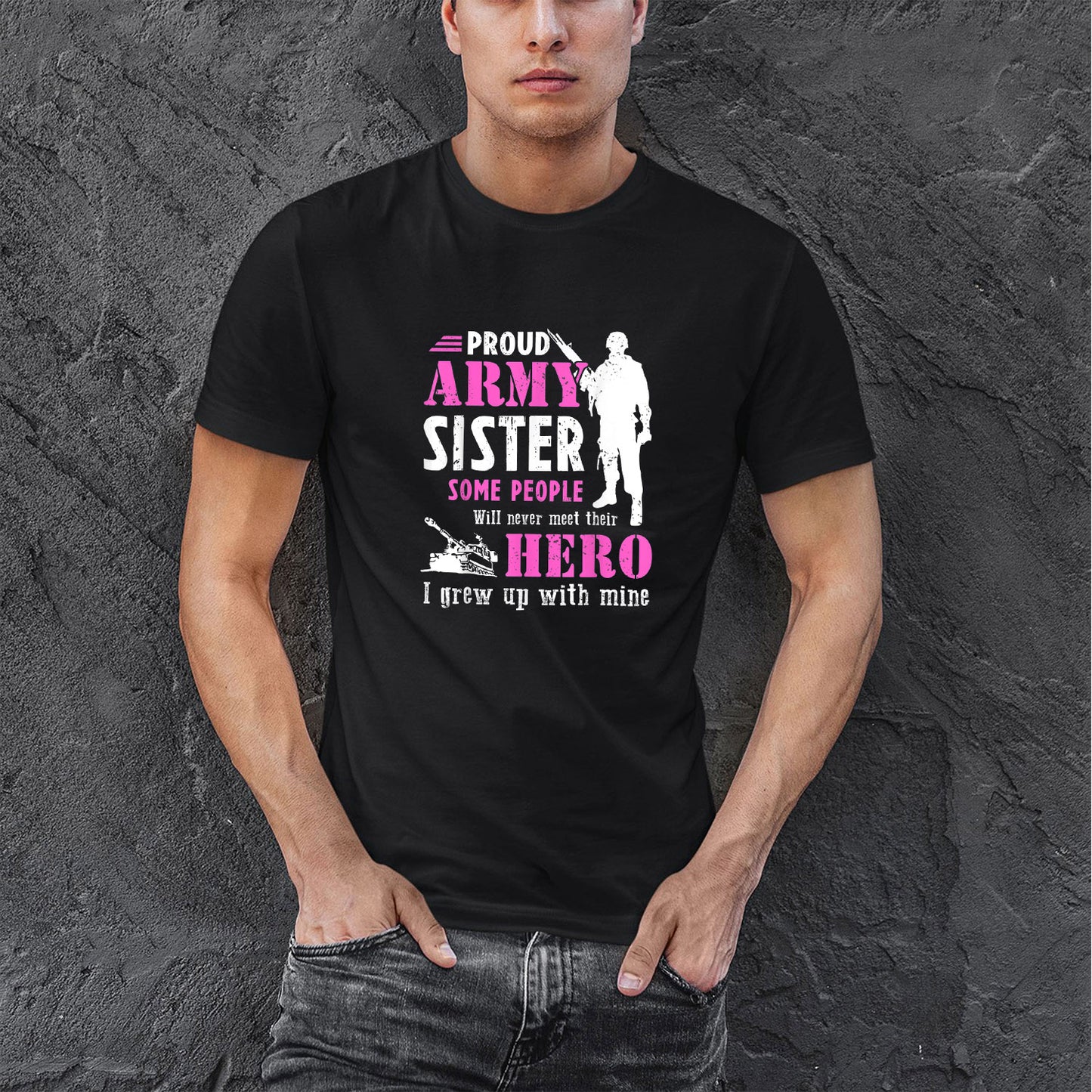 Memorial Day 2021 Proud Sister Of A Us Marine Shirt, Proud Army Sister Some People Never Meet Their Hero Shirt For Men, Cotton Shirt, Air Force Memorial Shirt, Usaf T Shirt