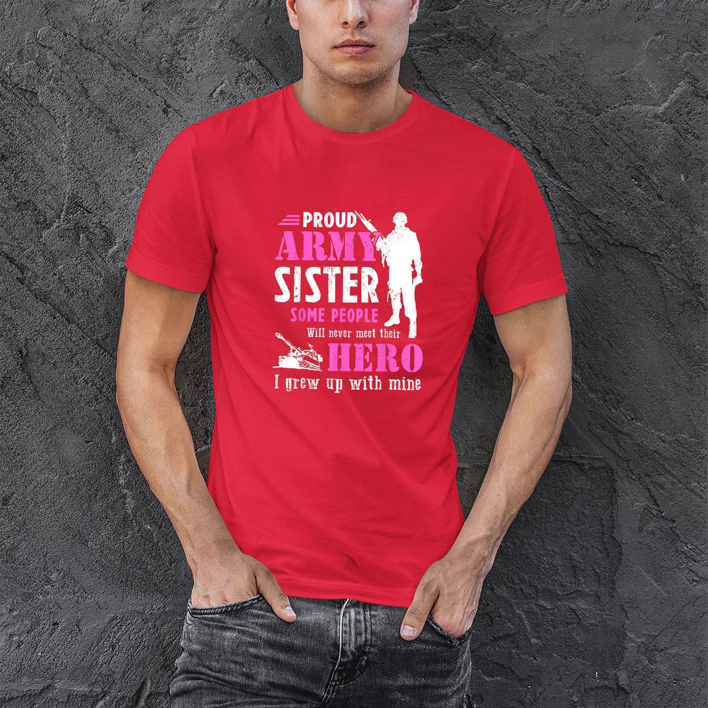Memorial Day 2021 Proud Sister Of A Us Marine Shirt, Proud Army Sister Some People Never Meet Their Hero Shirt For Men, Cotton Shirt, Air Force Memorial Shirt, Usaf T Shirt