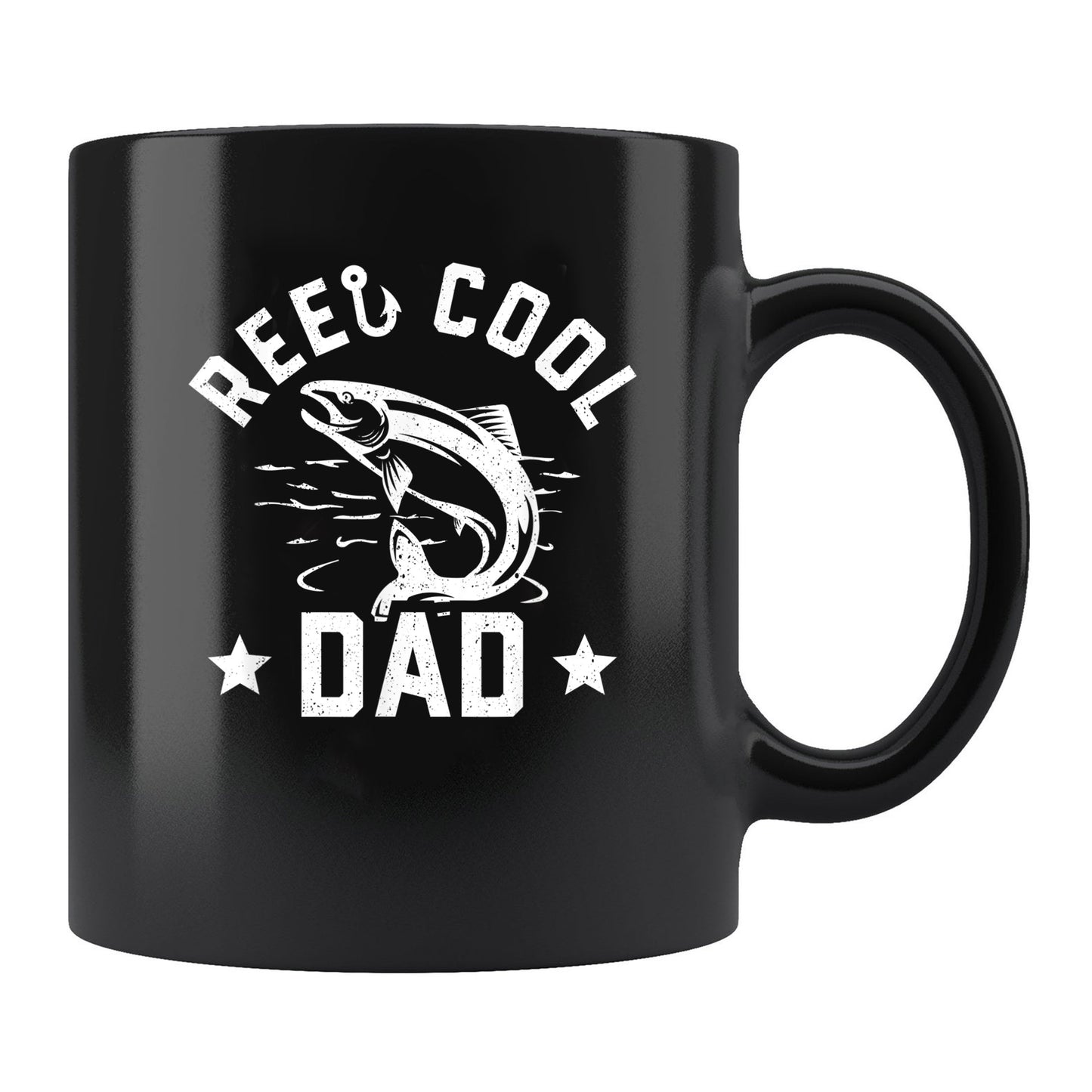 Reel Cool Dad Mug Fishing Daddy Mug , 11oz or 15oz, Happy Fathers Day Gift Ideas For Dad
