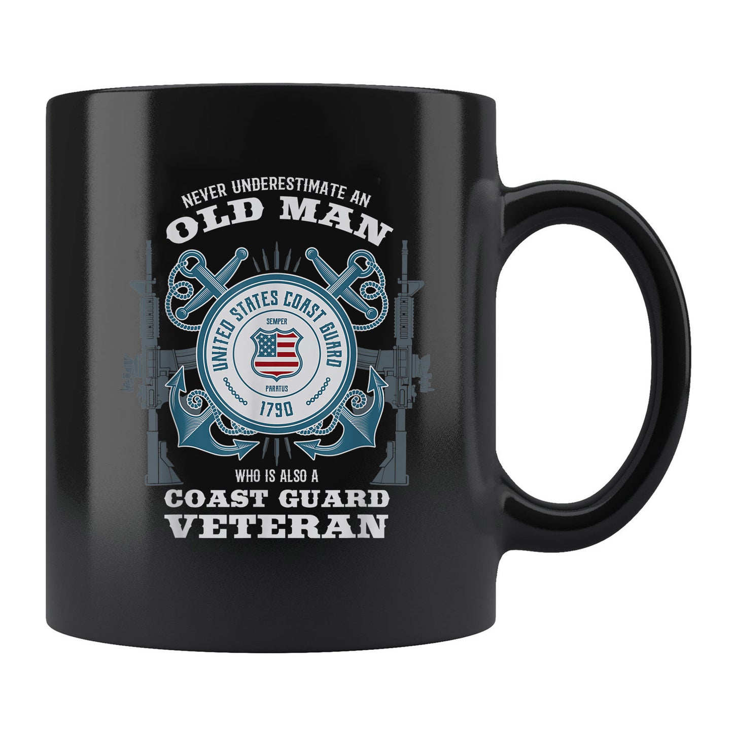 Memorial Day 2021 Coast Guard Veteran Mug US Coast Guard Veteran Mug, 11oz or 15oz, Air Force Memorial Mug, Usaf Mug