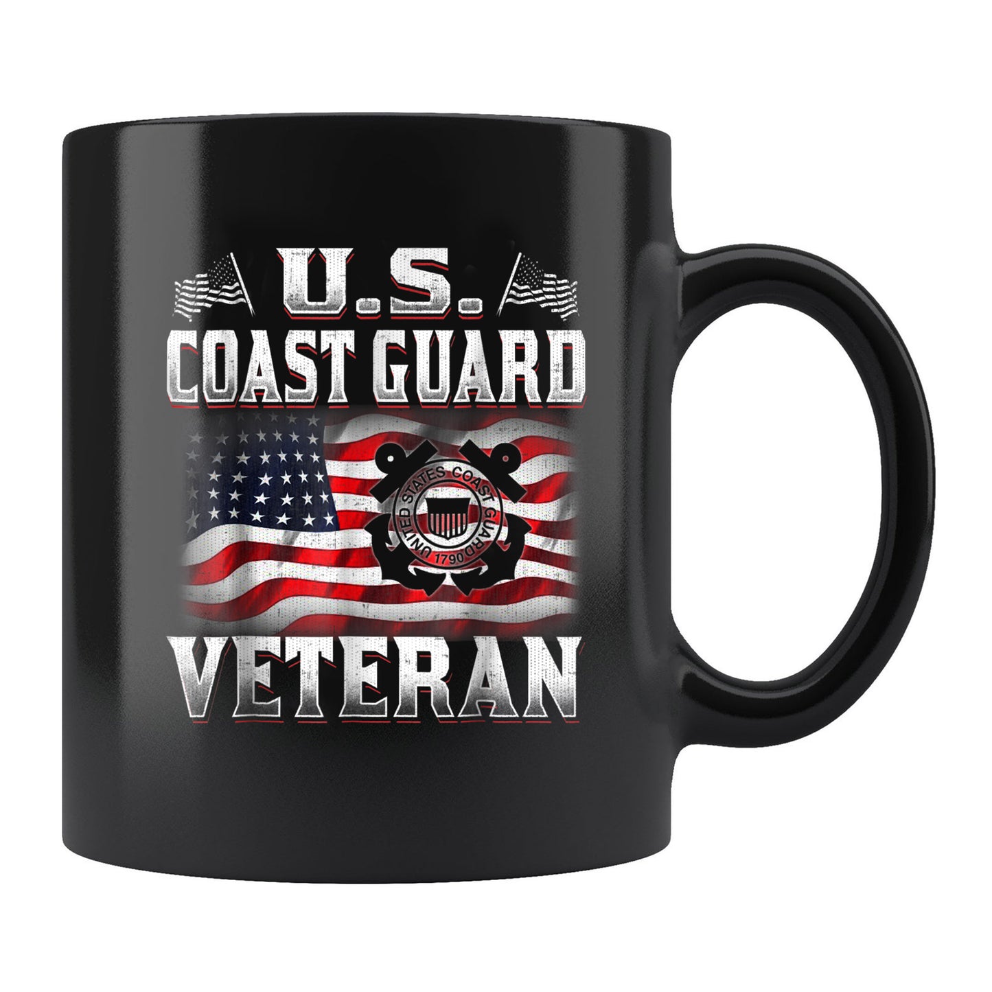 Memorial Day 2021 Coast Guard Veteran Mug US Coast Guard Veteran Vet Mug, 11oz or 15oz, Air Force Memorial Mug, Usaf Mug