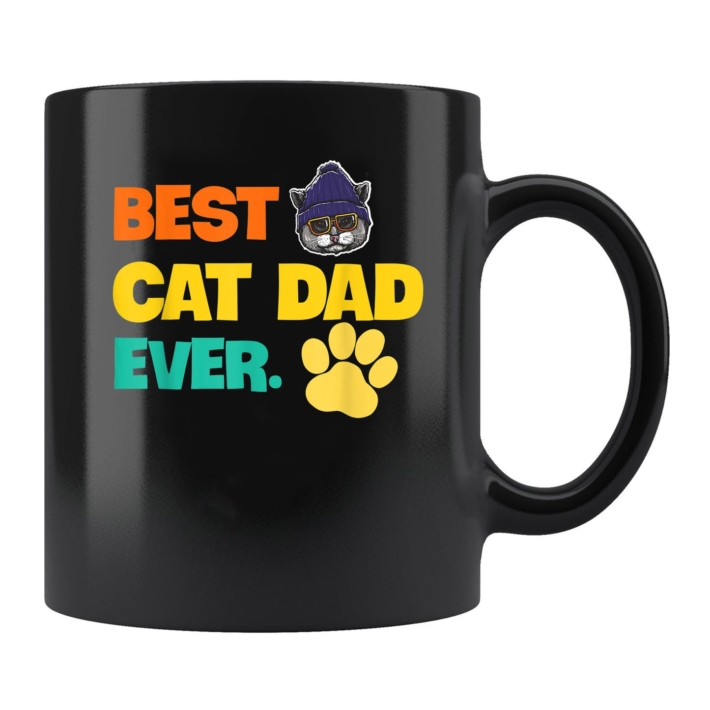 Best Dad Ever Mug Vintage Best Dog Dad Ever Irish Wolfhound Mug , 11oz or 15oz, Happy Fathers Day Gift Ideas For Dad