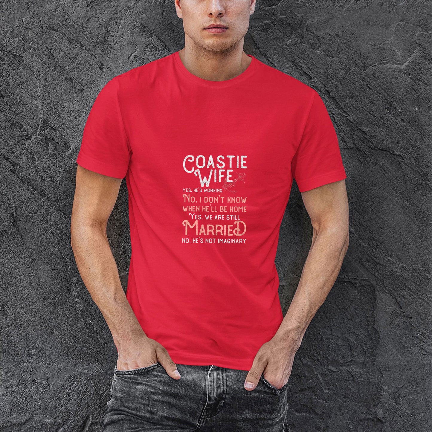 Memorial Day 2021 Coast Guard Wife Shirt, Womens Coastie Wife US Coast Guard USCG  Yes Hes Working VNeck Shirt For Men, Cotton Shirt, Air Force Memorial Shirt, Usaf T Shirt
